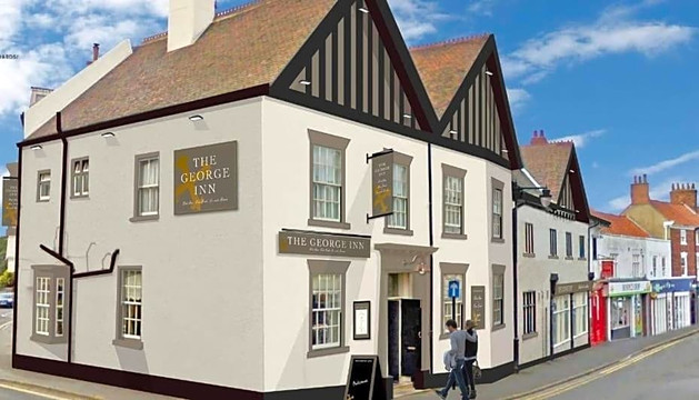 Hessle酒店住宿-The George Inn