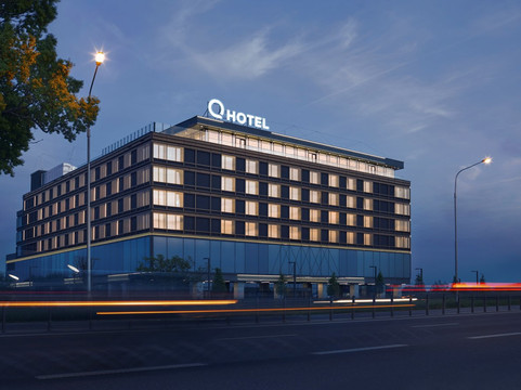 Kobierzyce酒店住宿-Q Hotel Plus Wrocław Bielany