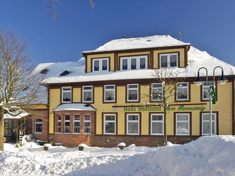 Gehlberg酒店住宿-Pension Haus Saarland