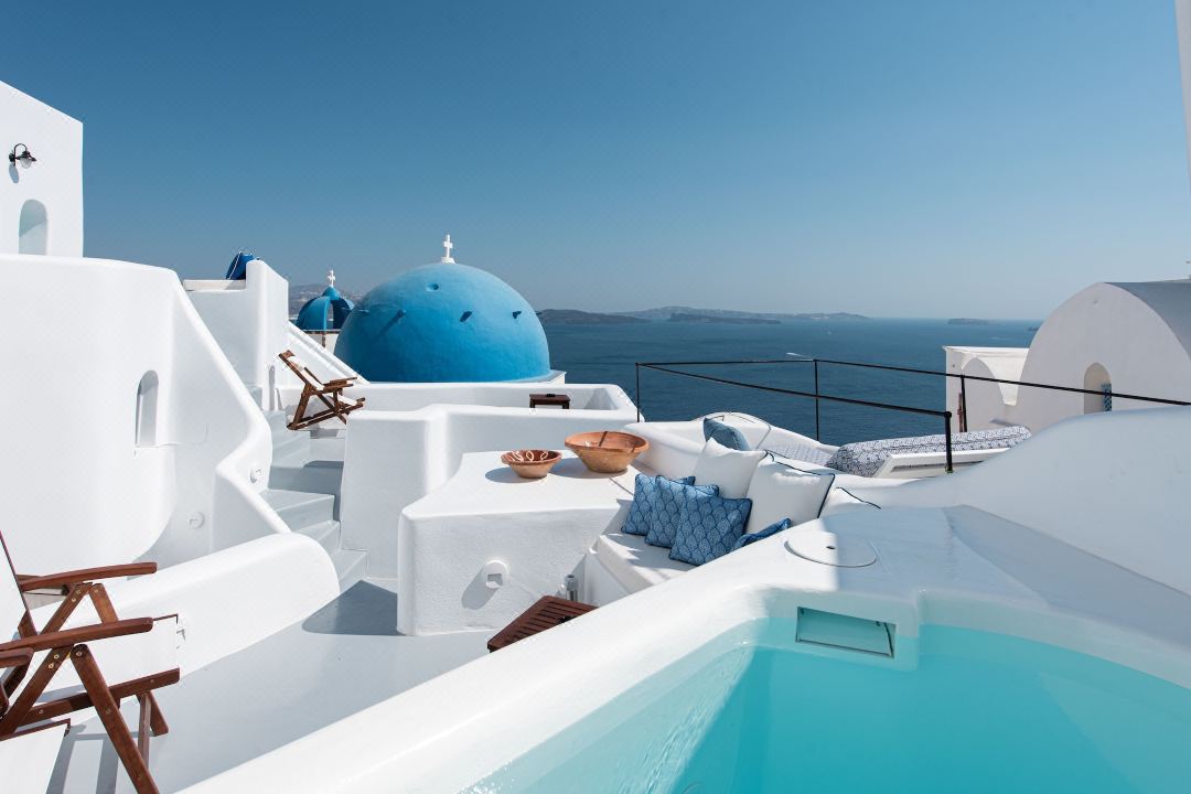 Oia Spirit Studios by Mary D Nomikou