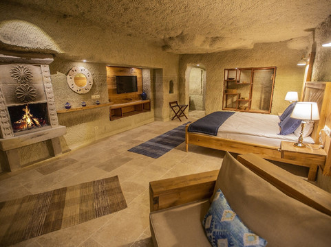 卡帕多细亚酒店住宿-阿苏乐洞穴套房酒店