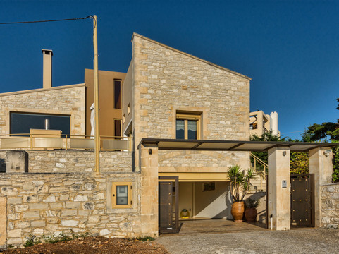 Roussospiti酒店住宿-Palladio Luxury Villa