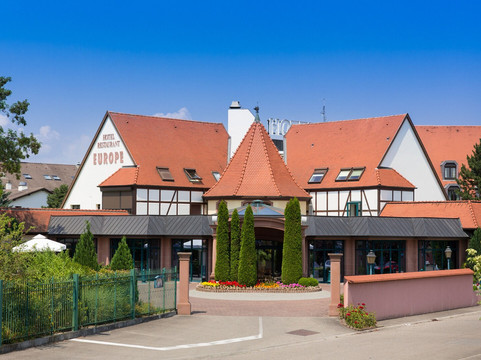 Logelheim酒店住宿-Hôtel L'europe
