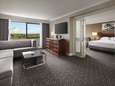 Hilton Short Hills Room Type - Junior King Suite