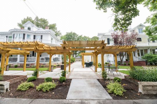 Luxurious En Suite with Fireplace and Rain Head Shower - Charming Getaway