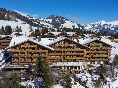 萨嫩酒店住宿-Golfhotel les Hauts de Gstaad & SPA