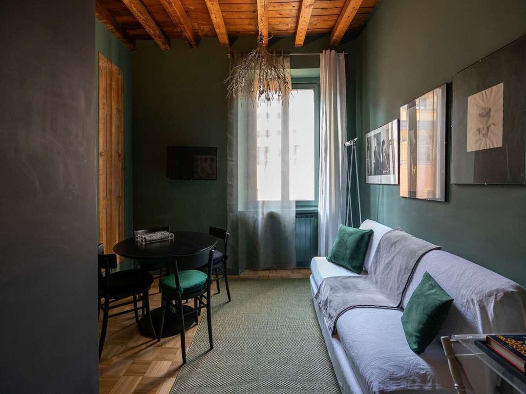 Artistic Flat W/Wooden Beams, Porta Venezia