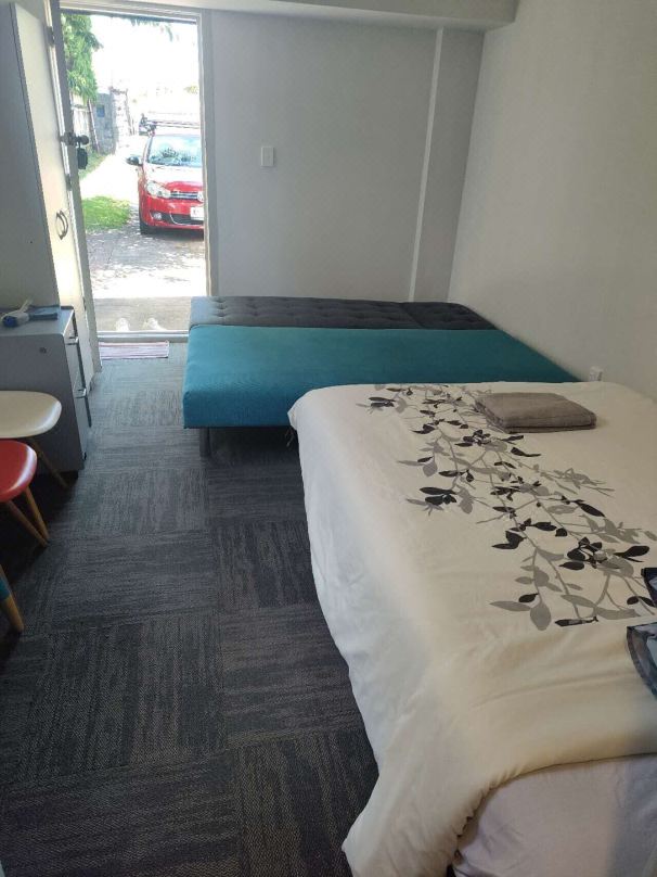 1 Double and 1 sofa bed Studio