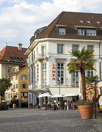 Buonas酒店住宿-Hotel Lowen am See Zug