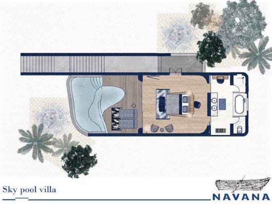 Navana Nature Escape Room Type - Sky Pool Villa
