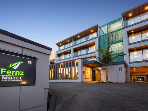 诺斯科特酒店住宿-Fernz Motel & Apartments Birkenhead