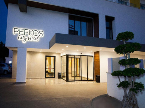 Kato Polemidia酒店住宿-Pefkos Hotel