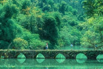 贵州荔波小七孔景区+西江千户苗寨一日游【赠次日返回贵阳车位】【[经典必选]5A级景区地球上的绿宝石，4A级景区西江千户苗寨】