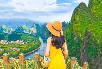 阳朔遇龙河+漓江+兴坪古镇+十里画廊一日游【可选四/三星船】【[优质出游]一价全含，无自费景点，赠送多种好礼、印象刘三姐/千古情抵用券，优质导游带团省心省力】