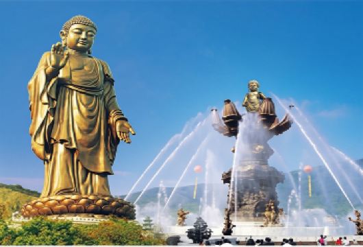 【南京出发】无锡灵山大佛+太湖鼋头渚1日游 纯玩【[优质交通]空调旅游巴士，一人一座】