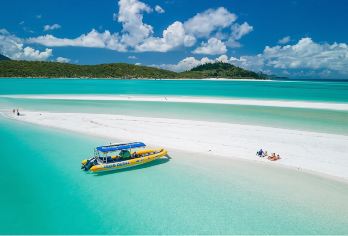 【系统直连 活动特惠】圣灵群岛白天堂沙滩一日游心形礁希尔湾【海陆空多重体验 乘坐飞机与海上快艇沙滩 含浮潜 漫步白天堂沙滩 希尔湾】