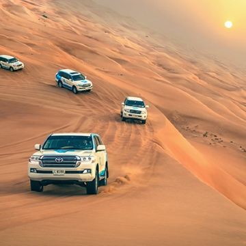 阿布扎比冲沙+Al Khayma同家营地体验