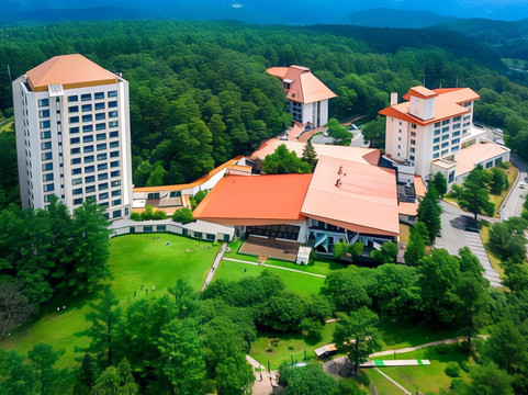 草津温泉酒店村庄