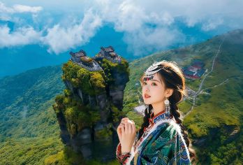 贵州铜仁梵净山一日游【升级服务/免排免预约/省时省力登金顶】【[优选纯玩]纯玩0购物，免排通道入园、专属车辆、专人引导、专属休息室， 无需预约金顶 ！】