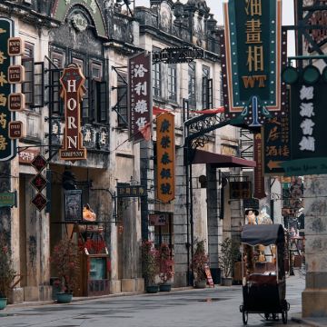 私家小团上门接送|江门自力村碉楼+赤坎古镇+含铛铛车一日游