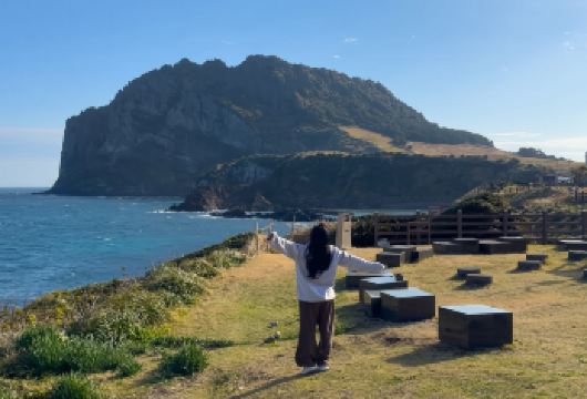 【济州岛定制包车】东线牛岛+城山日出峰+韩剧拍摄地一日游【济州岛9小时包车 中文司机+中文管家，全程VIP臻享服务，9小时足量时长，细节拉满，出行无忧超靠谱】