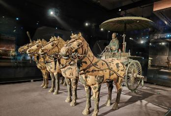 秦始皇陵兵马俑+丽山园+西安千古情1日游【赠汉服体验丨小团】【赠送免费耳麦使用】