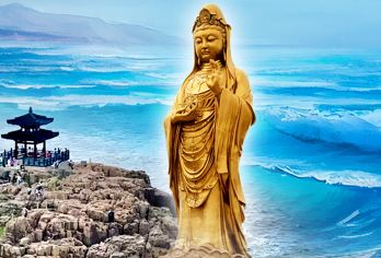 普陀山风景区一日游【『免预约·真纯玩』上门接ღ祈福静心之旅】【[精选行程]祈福精华景点-普济寺 南海观音，充分了解观音文化。】