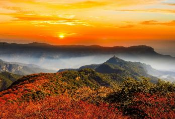 山西临汾云丘山一日游【赏奇景冰洞·塔尔坡古村落】【临汾起止，天天发团。全程无购物】