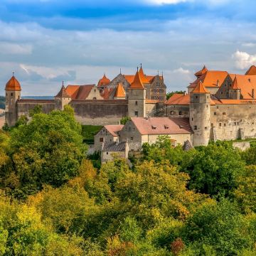 德国 慕尼黑出发 哈尔堡城堡+罗腾堡一日游 浪漫之路