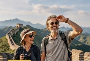 北京慕田峪长城一日游【英/俄/西班牙语团可选】门票+往返巴士【英/俄/西班牙语种专属团，沟通零障碍】