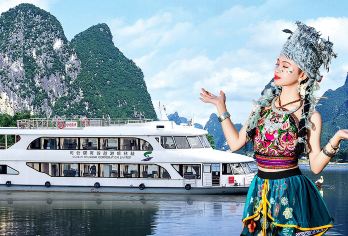桂林漓江正航三星游船半日游【磨盘山-阳朔丨可选银子岩一日游】【[享受特惠演出票]印象刘三姐或千古情，特惠演出票请咨询客服】
