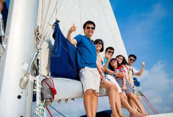 厦门游艇帆船出海观光【船东自营游艇/包船出海观光海钓浮潜】【[多种船型]欧洲进口品牌单体/双体帆船、进口豪华游艇，特别赠送深潜 摩托艇体验 海钓】