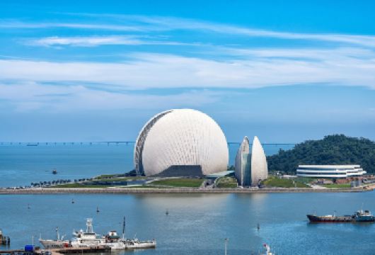 珠海一日游|日月贝+圆明新园+渔女+登桥 私家小团【行程自由，高端路线，亲子游、家庭游、闺蜜游、商务游】