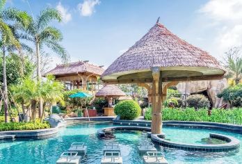 海口-火山温泉+乡村体验一日游【在火山口附近泡天然火山温泉，富含矿物质，有效缓解身心疲劳，享受惬意时光】