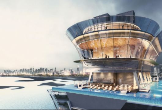 「棕榈之眸-云端时光」棕榈岛观景台52楼一日游【登临棕榈岛52层观景平台，黄金时段赏落日熔金与华灯初上，常规时段览碧海白沙全景；灵活时段自由选择。】