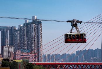 长江索道+磁器口古镇+李子坝轻轨站网红一日游【拼小团可包车】【1.重要的事情说三遍，不进购物店，不进购物店，不进购物店。】