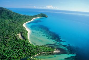 凯恩斯大堡礁翡翠岛+绿岛一日游（含浮潜设备/玻璃底船）【在一天内游览菲茨罗伊岛和绿岛，留下难忘的回忆】