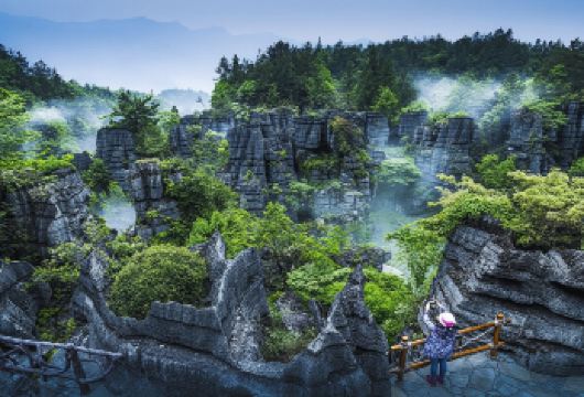 恩施梭布垭石林景区一日游【梭布垭石林】【一对一服务】