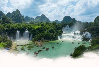 德天跨国瀑布景区+836界碑一日游（私家团）【跨国瀑布、中越边境、处女地、森林、归春河、边境密地、瀑布奇观】