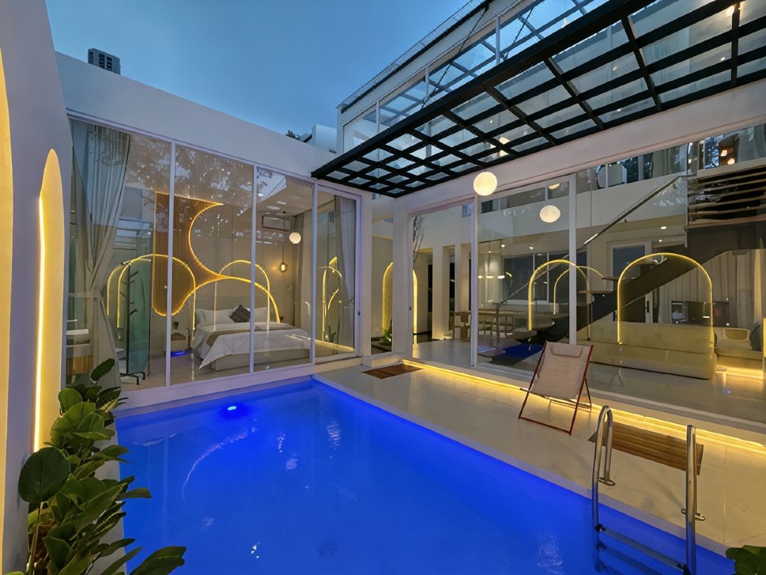Villa Amethyst D-27 Lembang 2 BR With Private Pool & Karaoke Set