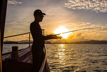 苏梅岛MR.TU海钓拼船出海一日游可包船 专业渔船 现做加工【刺激海钓纯玩体验】