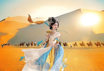 敦煌莫高窟+鸣沙山月牙泉一日游【上门接送+品质游15人团】【[真诚服务]24小时客服在线，自有车队，服务至上，给您体贴舒适的出行体验。】