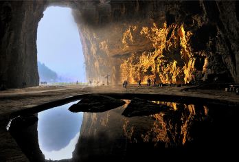 恩施利川腾龙洞【纯玩*无自费*避暑*含接送】【费用不含：景交车22元/人（必需消费） 往返电瓶车2*10元/人（自愿选择）】