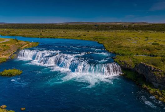 冰岛黄金圈+Bruarfoss蓝色瀑布+火山口一日游 含接送【解锁黄金圈地区的多样玩法,打卡冰岛小众景点】