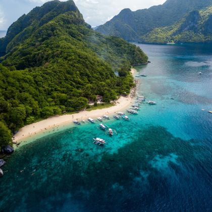 爱妮岛C线跳岛一日游：隐秘海滩+直升机岛+塔皮乌坦岛