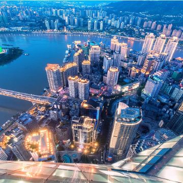 重庆长江索道+轻轨穿楼+洪崖洞一日游|配导游|免儿童|可包团