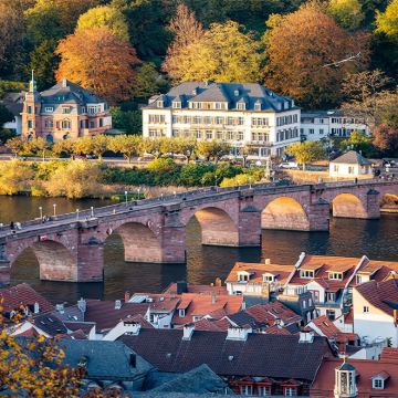 德国海德堡城堡+俾斯麦广场+哲学家小径+内卡河一日游上门接送