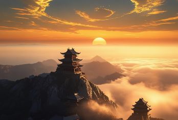 郑州老君山景区+十里画屏+洛阳看云海/中导游（不含门票）@【老君山内绵延十里的穿云栈道都是如画既有山峰的刚，也有云雾的柔，让人惊心动魄，久久不能忘怀。】