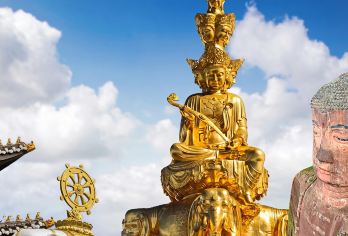 成都出发峨眉山一日游全景深度游金顶半山纯玩20人vip跟团游【峨眉山全景深度游，无推销，无购物，真纯玩畅游】