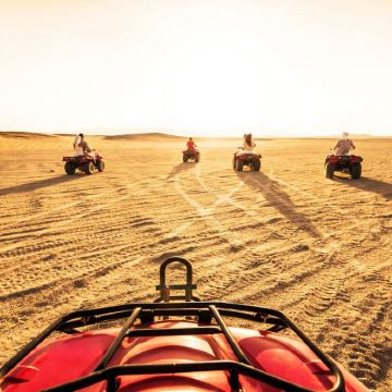 摩洛哥阿加迪尔/塔加祖特出发沙漠四轮摩托和海滩之旅（含接送）